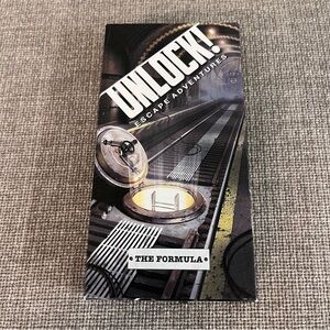 Unlock! Escape Adventures THE FORMULA Escape Room Puzzle Adventure Game COMPLETE
